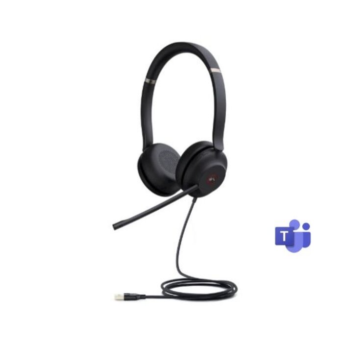 Yealink Yealink UH37 Dual Stereo USB-C Headset - Microsoft Teams Gecertificeerd