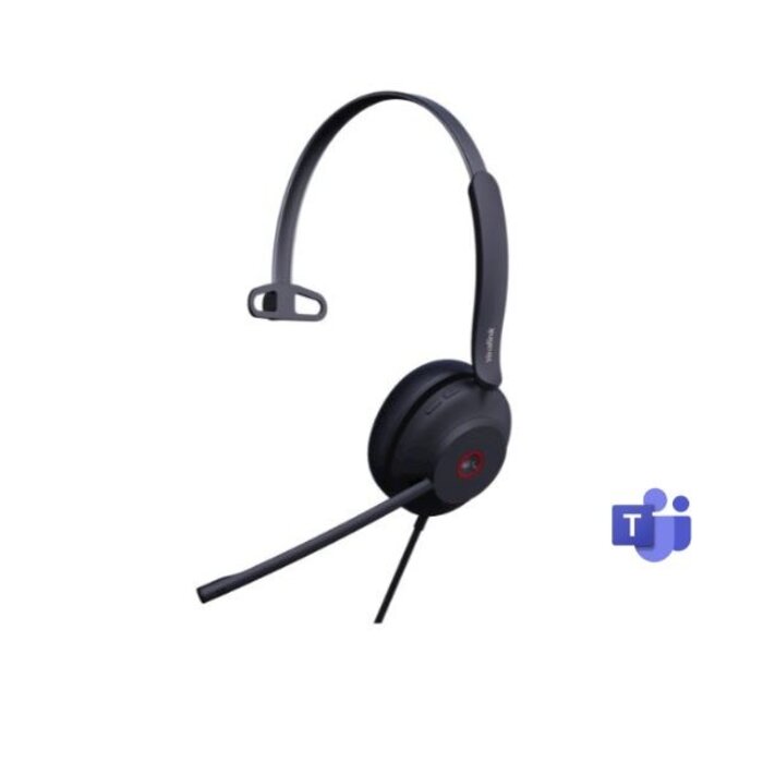 Yealink Yealink UH37 Mono Teams USB Headset met ruisonderdrukking