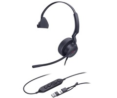 Yealink Yealink UH42 Mono Teams Headset met USB-A en USB-C