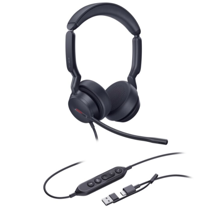 Yealink Yealink UH44 Dual Stereo USB Headset (USB-A & USB-C)