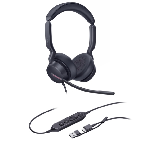 Yealink Yealink UH46 Dual Stereo Microsoft Teams Headset USB-A/USB-C