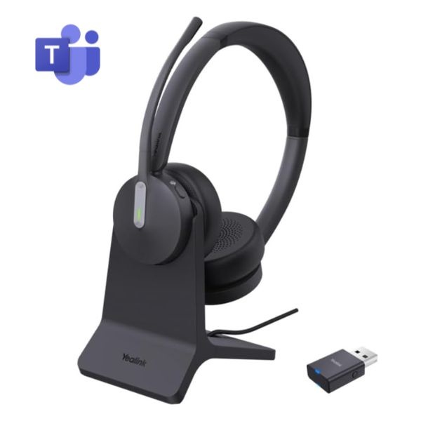 Yealink Yealink WH64 Dual Hybrid Teams Draadloze Headset met Laadstation