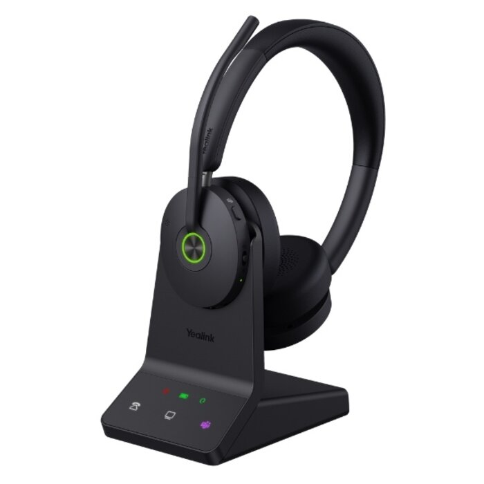 Yealink Yealink WH68 Teams Draadloze DECT & Bluetooth Headset met Active Noise Cancellation