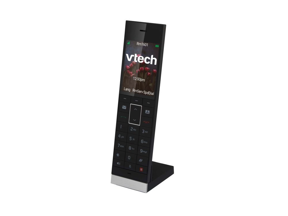 Vtech Vtech NGC-C3416HC 1-Line SIP Draadloze Accessoire Handset met Lader - Zilver/Zwart
