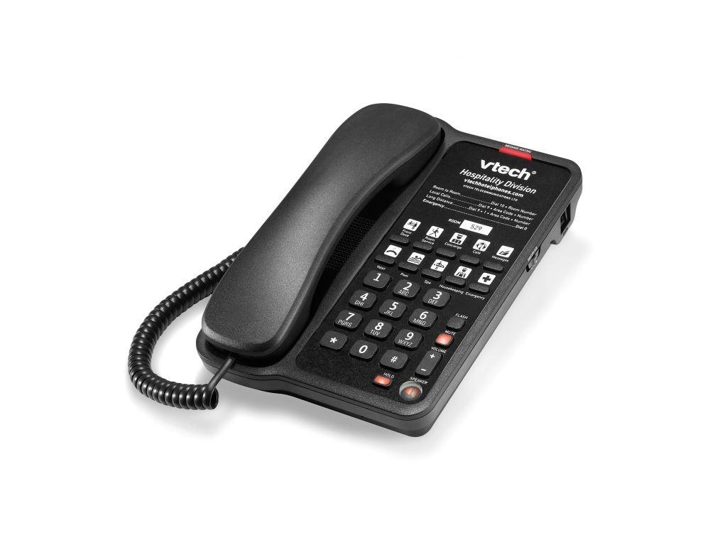 Vtech Vtech A1210 Analoge Hotline Telefoon - Zwart