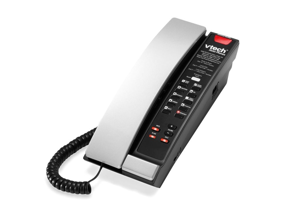 Vtech Vtech A2211 Analoge Telefoon - 10 Sneltoetsen - Zilver/Zwart