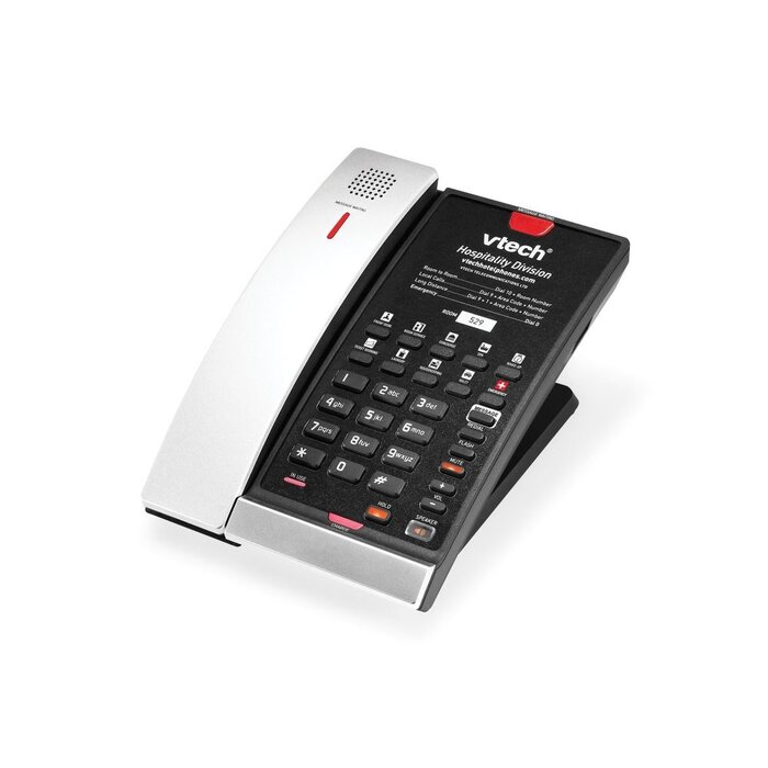 Vtech Vtech CTM-A2411 Analoge Draadloze Telefoonset Zilver/Zwart met 10 Sneltoetsen