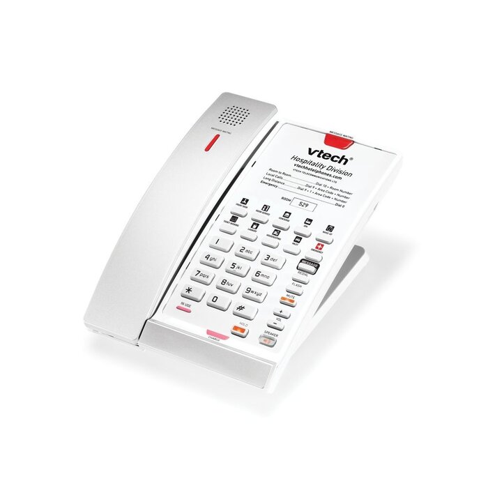 Vtech Vtech CTM-A2411 Draadloze Analoge Telefoonset Zilver & Parelmoer