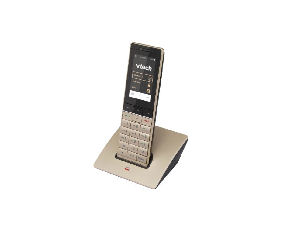 Vtech Vtech PMX-S5410 HC-S Draadloze SIP DECT Handset met 3-inch Touchscreen - Champagne Gold/Zwart