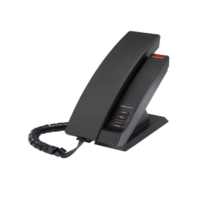 Vtech Vtech CTM-S2315 Matte Black 1-Line Contemporary SIP Corded Phone