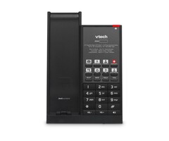 Vtech Vtech NG-S3211W Matte Black (10 Keys) WiFi 1-Line SIP Corded Phone, 10 programmable Keys