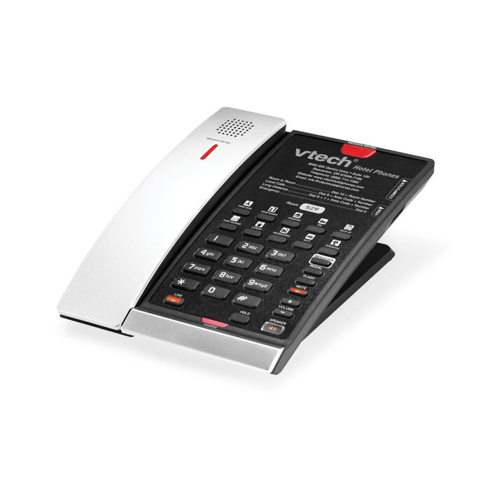 Vtech Vtech CTM-S2411-X Draadloze SIP Hoteltelefoon met 10 Sneltoetsen - Zilver/Zwart