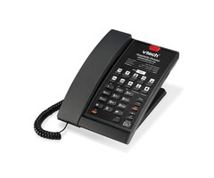 Vtech VTech S2210-X SIP Hoteltelefoon - 10 Sneltoetsen - PoE - Matzwart