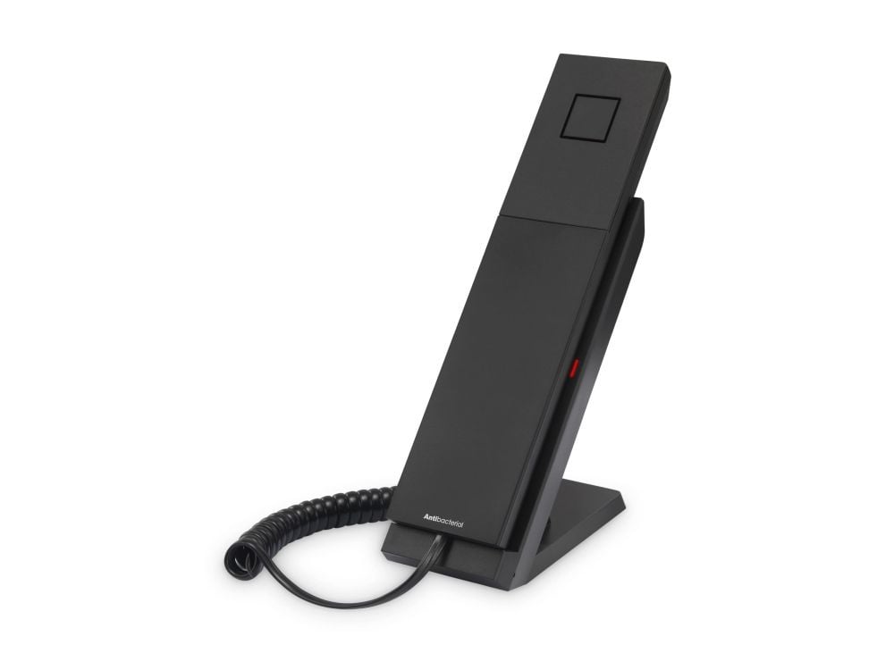 Vtech VTech NG-S3311 TrimStyle SIP-toestel - 1-Lijns VoIP Hoteltelefoon met PoE en Antibacteriële Behuizing - Matzwart