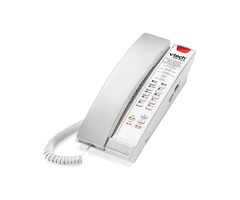 Vtech VTech S2211-X 1-Lijns SIP Petite Hoteltelefoon met 5 Programmeerbare Toetsen - Zilver/Parel