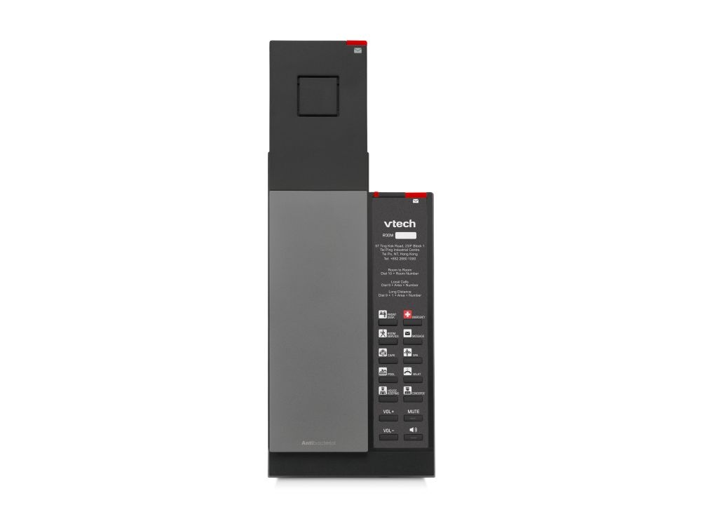 Vtech VTech NG-S3412 1-lijns SIP Draadloze Telefoon - Gunmetal & Black