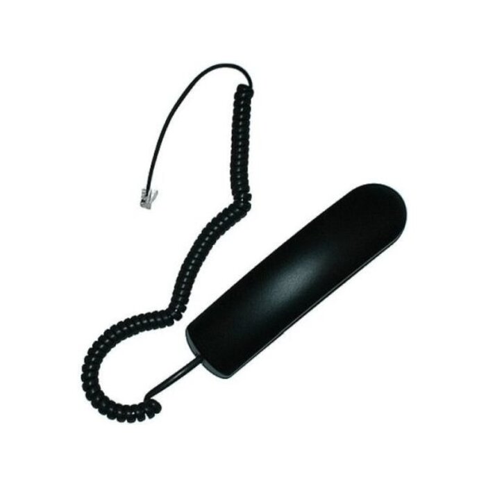 Mitel Mitel 67xx Serie Vervangende Handset - Zwart - Inclusief Krulsnoer