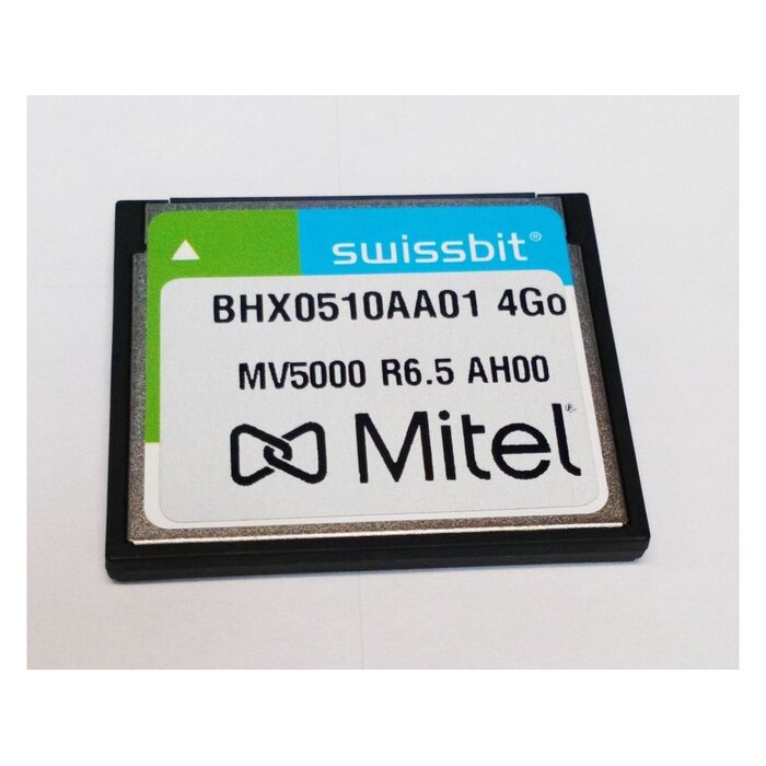 Mitel Mitel 4GB CompactFlash Kaart voor MV5000 (Defect / Onderdelen) - BHX0510G