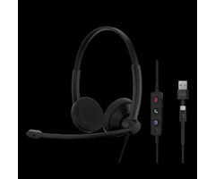 EPOS  EPOS IMPACT 100 MS Stereo Headset (USB-A & USB-C) - Teams Gecertificeerd