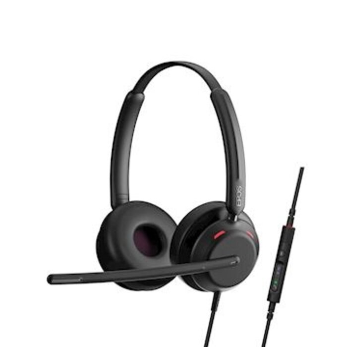 Epos EPOS IMPACT 760T Duo headset, USB-C+A, MS Teams