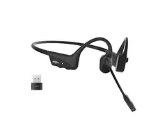 Shokz Shokz OpenComm2 UC Bone Conduction Headset met USB-A Dongle - Zwart