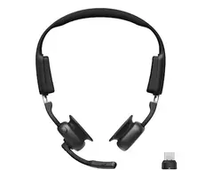 Shokz Shokz OpenMeet UC Draadloze Bluetooth USB-C Headset - Zwart