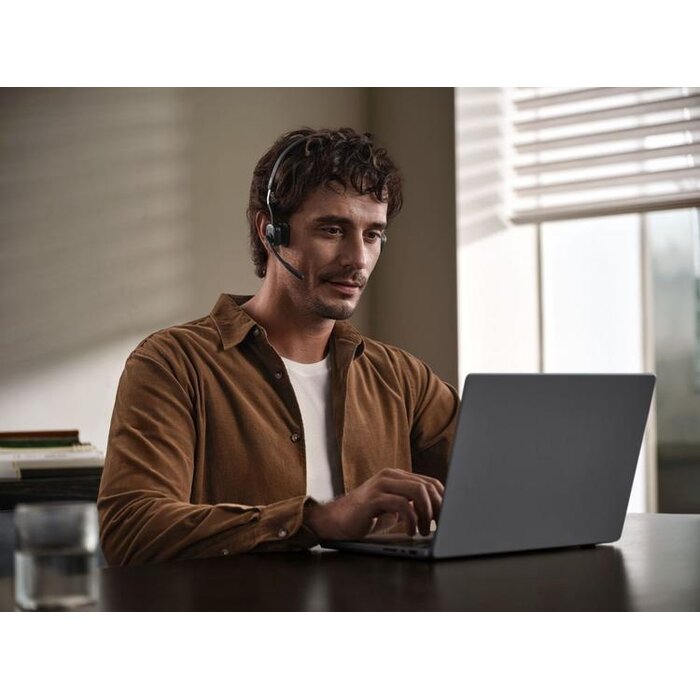 Shokz Shokz OpenMeet UC Draadloze Bluetooth USB-C Headset - Zwart