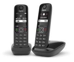 Gigaset Gigaset AS690 DUO Draadloze Telefoon - 2 Handsets - Zwart