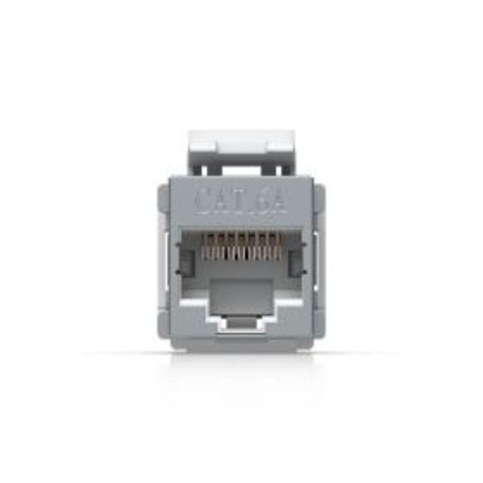 Ubiquiti Ubiquiti Cat6A RJ45 Keystone Coupler - 12-Pack - Afgeschermd (10 Gbps)