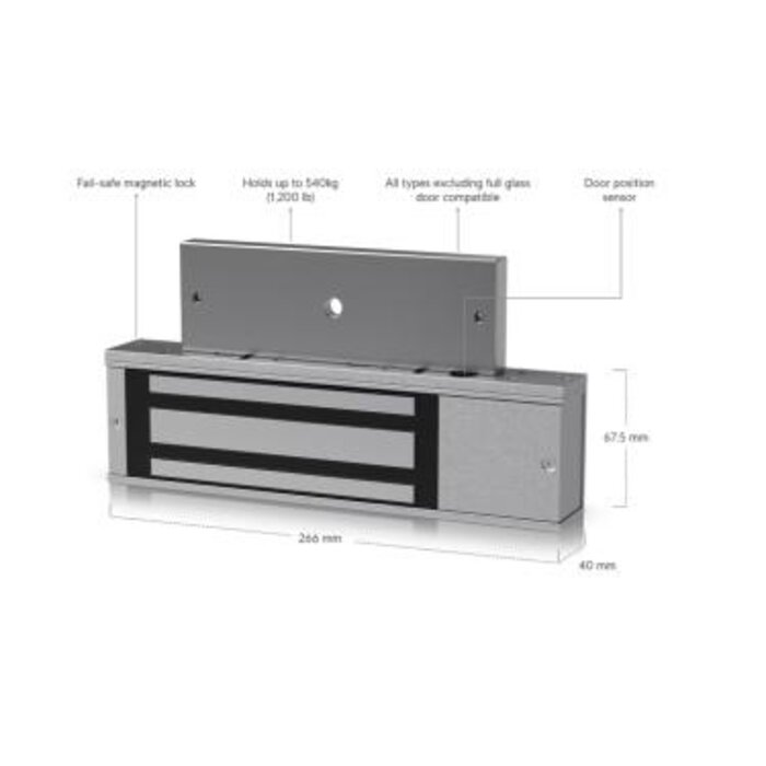 Ubiquiti Ubiquiti UniFi Access Magnetic Lock, 540kg