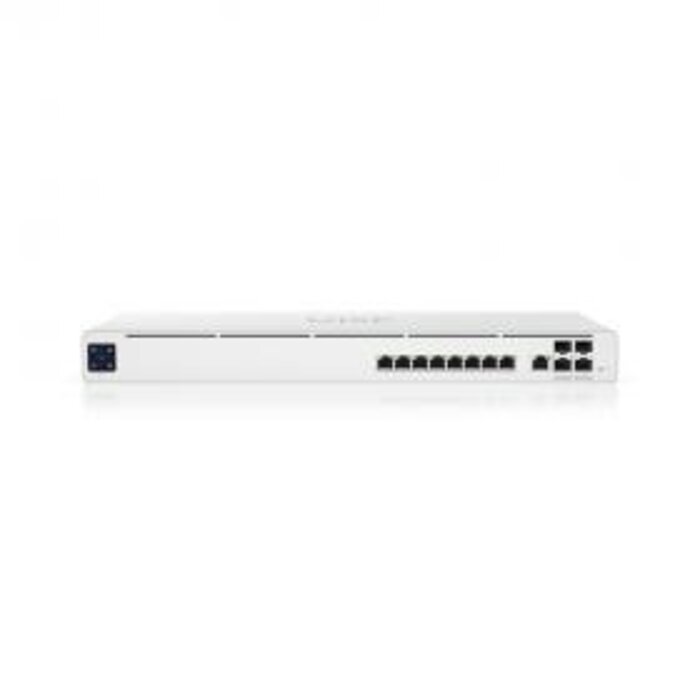 Ubiquiti Ubiquiti UISP Router Pro - 9 Gbps Layer 3 Rackmount Router met 4x 10G SFP+ & 8x Gigabit PoE