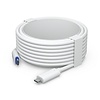 Ubiquiti Ubiquiti G4 Doorbell Pro PoE naar USB-C Kabel 7 Meter - Wit