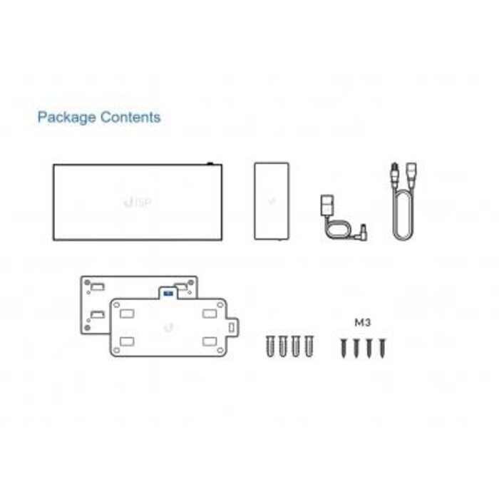 Ubiquiti Ubiquiti UISP Router (UISP-R) - 8-Poorts Gigabit PoE & 1G SFP - 110W