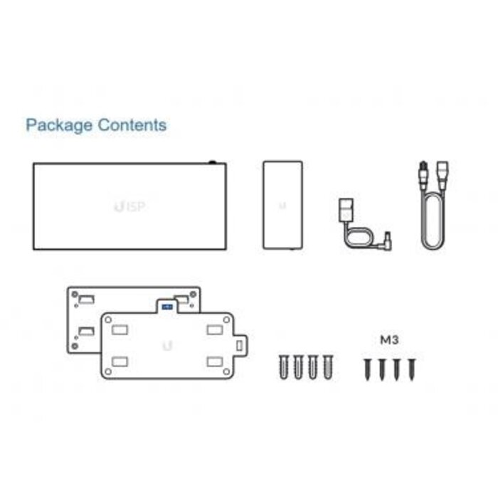 Ubiquiti Ubiquiti UISP Switch (UISP-S) - 8x Gigabit PoE, 1x SFP, 110W Layer 2 Switch