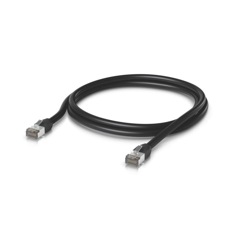 Ubiquiti Ubiquiti UISP Outdoor Patchkabel Cat5e - 2m Zwart - Weerbestendig