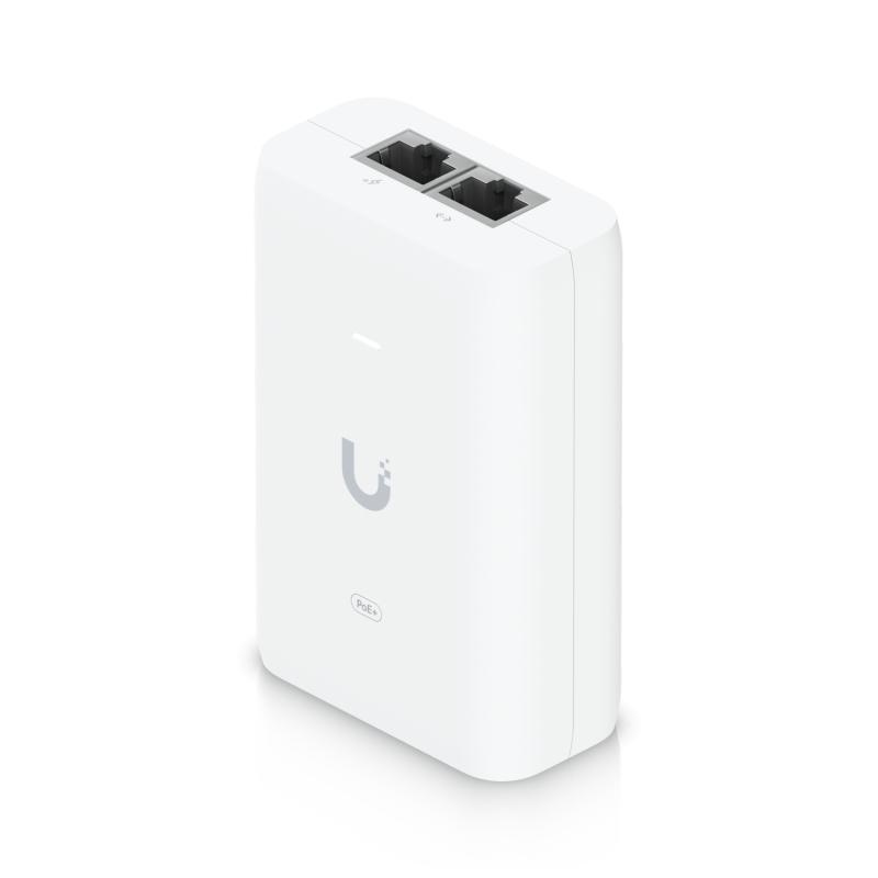 Ubiquiti Ubiquiti U-PoE+ Gigabit PoE+ Injector - 30W - IEEE 802.3at Adapter