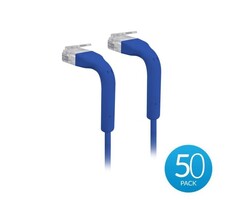 Ubiquiti Ubiquiti UniFi Cat6 Patchkabel 10cm Blauw - 50-pack (Ultra-thin)