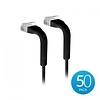 Ubiquiti Ubiquiti UniFi Cat6 Patchkabel 10cm Zwart - 50 Stuks