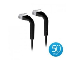Ubiquiti Ubiquiti UniFi Cat6 Patchkabel 10cm Zwart - 50 Stuks