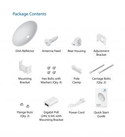 Ubiquiti Ubiquiti airMAX PowerBeam 2AC 400 - 2.4GHz High-Performance Bridge
