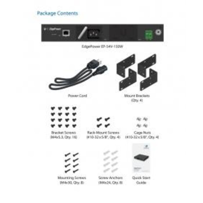Ubiquiti Ubiquiti EdgePower 54Volt 150W