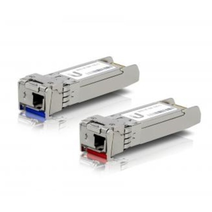 Ubiquiti Ubiquiti UACC-OM-SM-10G-S-20 10G BiDi Simplex Single-Mode SFP+ Module - 20-Pack