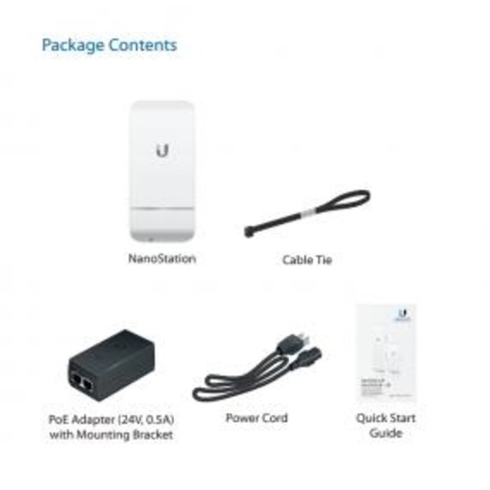 Ubiquiti Ubiquiti NanoStation Loco M2 - Compacte 2.4GHz Draadloze Bridge/CPE (150+ Mbps)