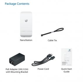 Ubiquiti Ubiquiti airMAX NanoStation M5 5GHz Wireless Outdoor CPE/Bridge