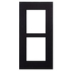 2N 2N IP Verso Inbouwframe - 2 Modules - Zwart