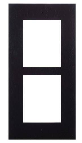 2N 2N Inbouw installatie frame voor 2 modules (zwart)