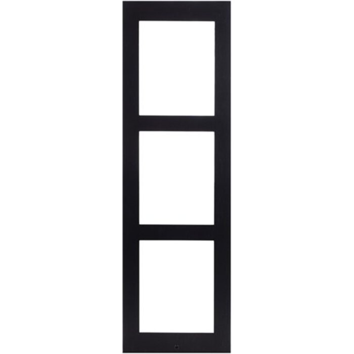 2N 2N IP Verso Opbouwframe voor 3 Modules - Zwart (9155023B)