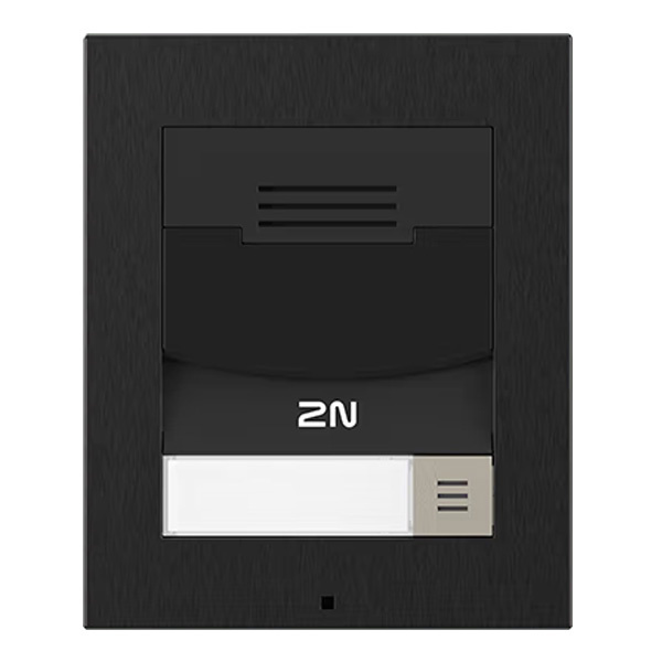 2N 2N IP Solo Inbouw Intercom Zwart - Audio-only PoE (9155301BF)