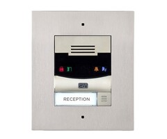 2N 2N IP Solo Inbouw Intercom met HD Camera - Zilver (Nickel)