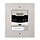 2N IP Solo IP-intercom Inbouw met HD Camera en Nachtzicht - Zilver (Nickel)